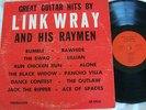 LINK WRAY AND HIS RAYMEN LP on VERMILLION RECS