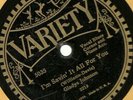 Viola McCoy Cliff Jackson, Metcalf, Variety 5033 78 rpm