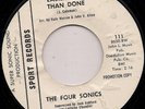 The Four Sonics Easier Said Than Done - Sport 111 Vg+