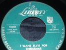 HOLLY TWINS ELVIS FOR CHRISTMAS 45 EDDIE COCHRAN