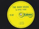 AFRO FUNK - BODY MUSIC LP - EXCELLENT