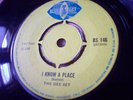 SKA EX- UK 45 : THE DEE SET : I KNOW A PLACE : BLUE CAT