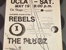 PLUGZ | REBELS | X | 5.19.79 | Orig Flier KBD Punk LA