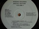 MARCUS MIXX MISSING RECORDS SPECIAL EDITION #1 RARE 12