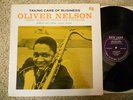 OLIVER NELSON Taking Care Of Business PRESTIGE JAZZ LP