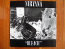 NIRVANA Bleach LP 1989 WHITE Orig SUB POP 11 Songs NICE