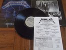 METALLICA RIDE THE LIGHTNING ORIG INDIE PRESS w/INSERTS