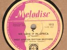 WEST AFRICAN RHYTHM BROTHERS. WE HAVE IT IN AFRICA (78)