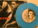 U2 ANGEL OF HARLEM BLUE VINYL RARE AUSSIE OZ PRESSING