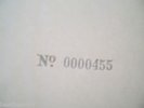 BEATLES WHITE ALBUM UK MONO ULTRA LOW NUMBER  **455**