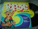 Peter Pan Records POPEYE The Sailor Man LP 1976