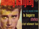 JOHNNY HALLYDAY 7' EP LA BAGARRE +2* SPANISH EDIT