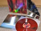 Bright Eyes People's Key Deluxe Black Red Marbled vinyl