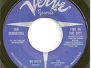 JON HENDRICKS 45  Fire In The City  (w/Grateful Dead)