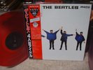 Beatles / Help,Japan Red Vinyl,UK Cutting MONO LP