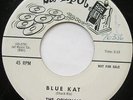 ORIGINALS Blue Kat w/ CHUCK RIO '59 PROMO Jackpot 45