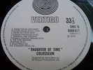 COLOSSEUM “Daughter of Time” UK Vertigo Swirl ProgPsych
