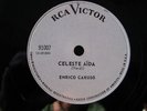 Caruso Victor Celeste Aida Test Pressing 91007 78rpm