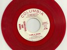 SIMON & GARFUNKEL PROMO 45 I Am A Rock RED VINYL WLP