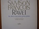 SAMSON FRANCOIS piano RAVEL COLUMBIA SAXF 136 STEREO LP
