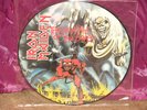 IRON MAIDEN NUMBER OF THE BEAST LP PICTURE DISC NM UK