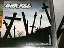 OVERKILL from the underground and below NOTVD LP