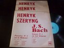 HENRYK SZERYNG / BACH:Violin Alone / 3 LP CBS XOC 125/7