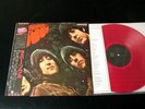 Beatles-Rubber Soul-'82 Japan Mono Red Wax LP-NEAR MINT