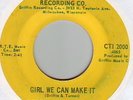 funk sweet soul 45 OTTO & THE SENSATIONS on CTI HEAR