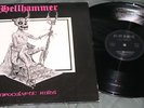 HELLHAMMER APOCALYPTIC RAIDS 1984 ORIGINAL ISSUE LP RAR