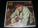 Elvis Presley EP - I Need You SO RCA Italiana A72V 0175