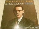 Bill Evans Trio Portrait in Jazz MONO LP Riverside