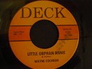 WAYNE  COCHRAN LITTLE ORPHAN ANNIE NORTHERN SOUL 45