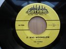 THE CAPRIS 45 DOO WOP IT WAS MOONGLOW RARE SINGLE