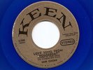 SAM COOKE Win Your Love KEEN RARE Stereo Blue Vinyl 45