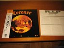 CORONER R.I.P. LP JAPAN PRESS + OBI + INSERT RARE MINT