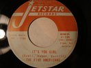 FIVE AMERICANS on JETSTAR 104   '60s GARAGE 45