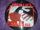 METALLICA-KILL 'EM ALL-V.RARE USA NO'D PIC DISC LP MINT