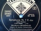WILHELM FURTWÄNGLER Bruckner No.7 ORIG Telefunken 78rpm