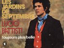 Lucio BATTISTI Les Jardins de French SP 45 7