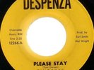 IVORYS Please Stay DEPENZA 45 RARE Northern Plays EX++