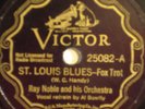 RAY NOBLE St Louis Blues VICTOR SCROLL 78 25082 Lg Lbl