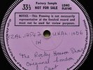 ROCKY HORROR SHOW UK V/RARE DEMO LP LONDON CAST 1973 NM