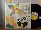 THE KINKS LP FACE TO FACE ORIGINAL PINK /GREEN VG++NM