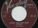 HEAR-Rare R&B / Doo Wop 45- The Dells-What You Say Baby