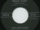Rare Doo Wop 45-Lee Andrews & Hearts-Long Lonely Nights