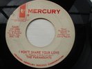 Rare Northern Soul - Paramounts - 'I Wont Share......'