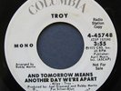 TROY And Tomorrow Means Another Day... Promo/DJ 45