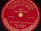 Billie Holiday-Strange Fruit 1939 Commodore #526 78