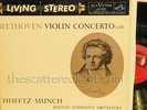 RCA LSC 1992 BEETHOVEN / HEIFETZ,MUNCH,BSO SD 1S,1S NM-